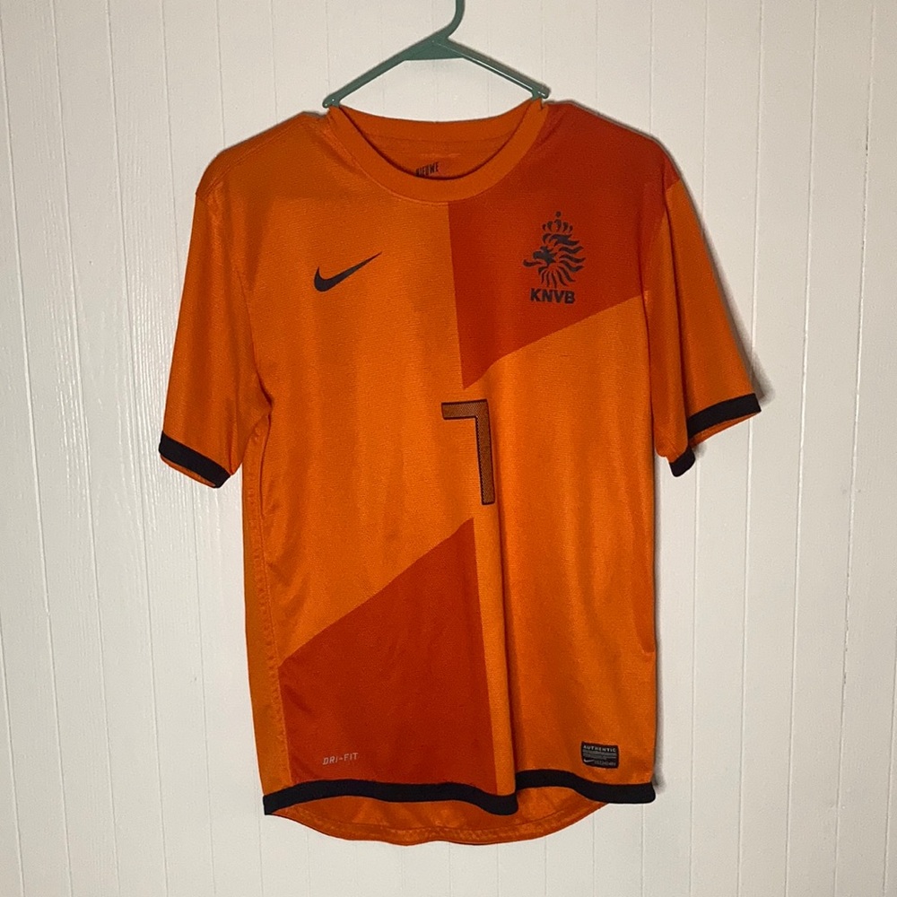 Authentic Netherlands Soccer Jersey